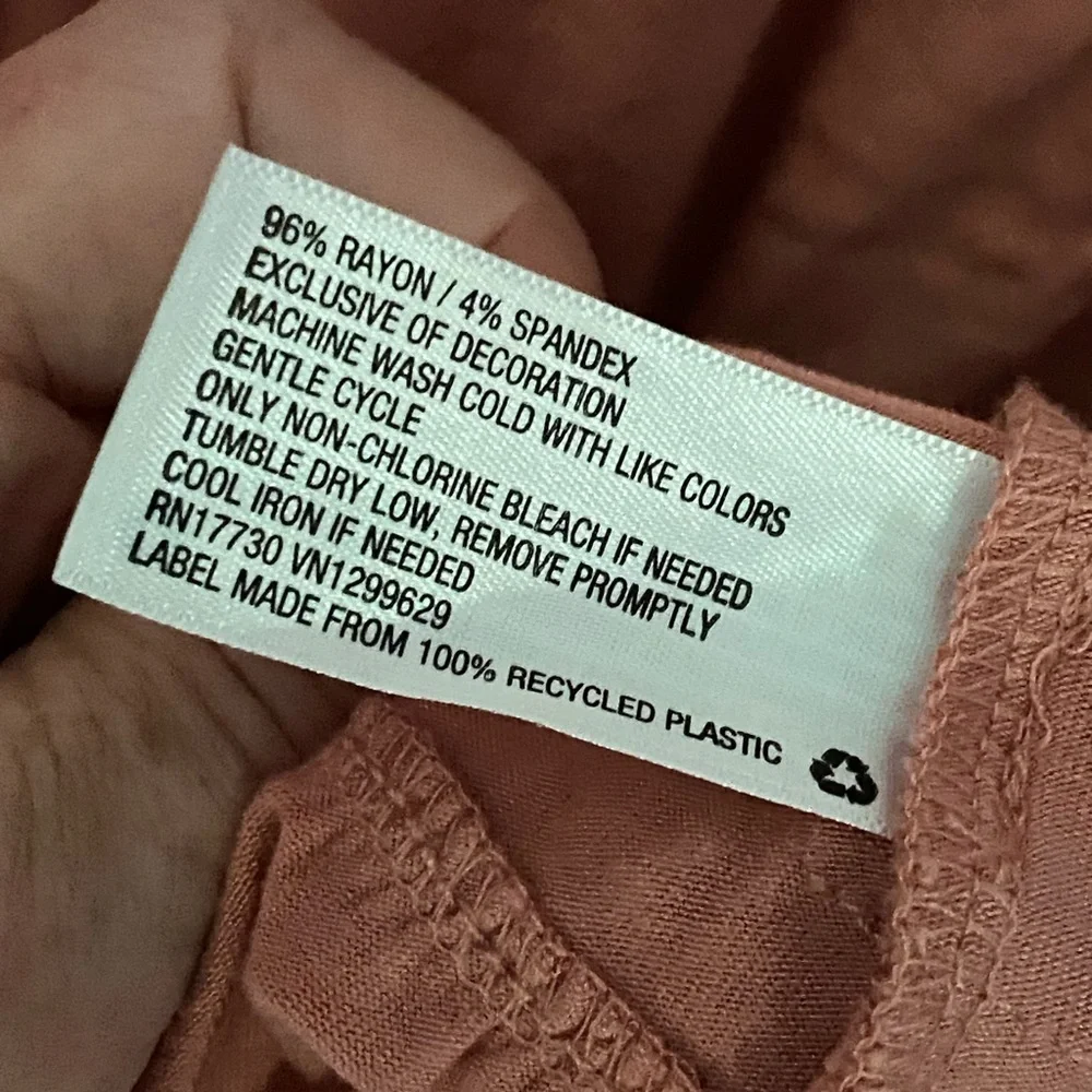 Rayon Knit Coral Sundress